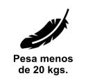 Pesa menos de 20 kgs.